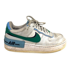 Nike Air Force 1 Shadow 'Photon Dust Malachite' CI0919-004 Men Sz 7.5 Sneakers